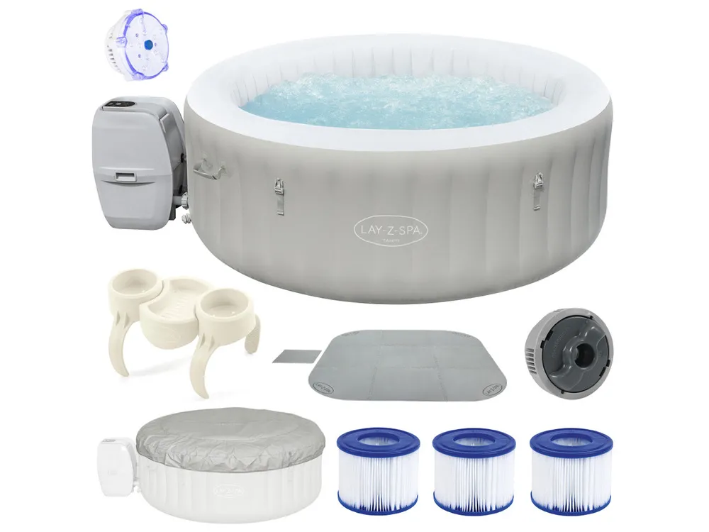 Jacuzzi Bestway Tahiti, 669L, Gri, 60007