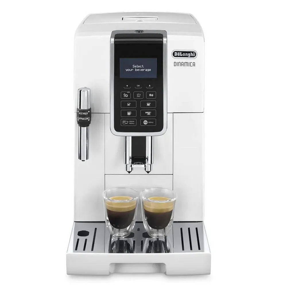 Espressor automat De'Longhi ECAM350.35W, Alb