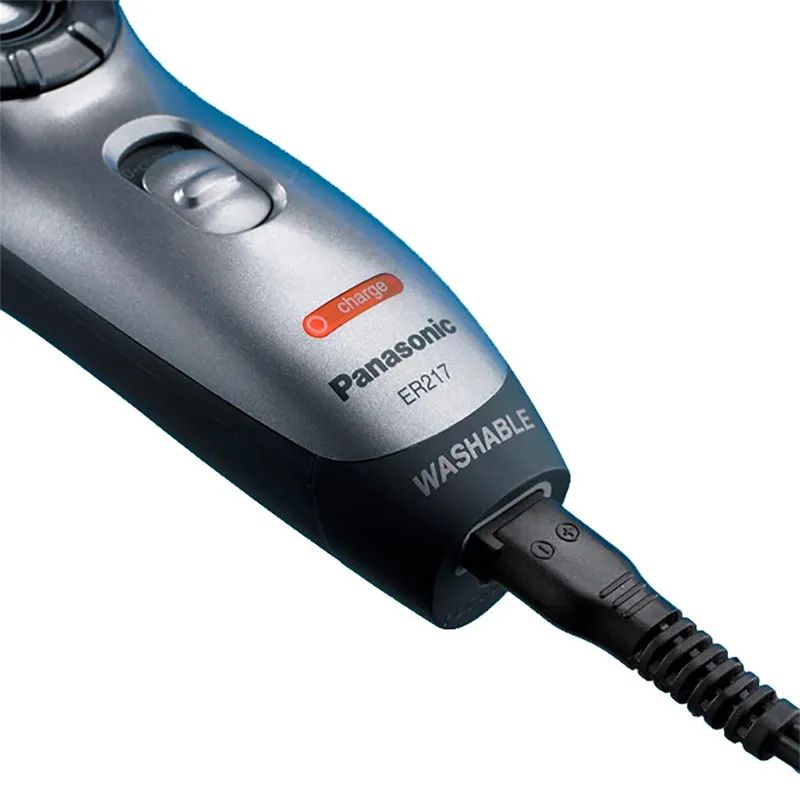 Trimmer pentru bărbați Panasonic ER217S520, Negru | Argintiu