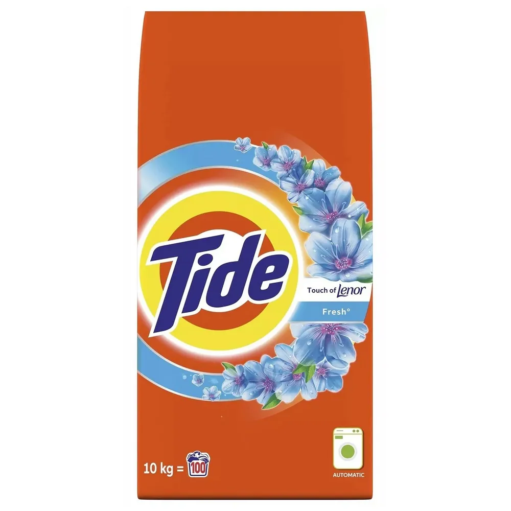 Стиральный порошок Tide 2in1 Touch of Lenor, 10 кг