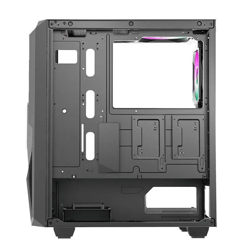 Carcasă PC Gamemax Revolt, Midi-Tower, ATX, Negru