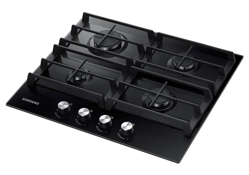 Plită pe gaz Samsung NA64H3010AK/WT, Negru