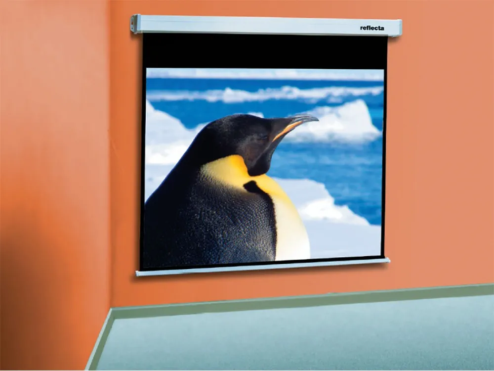 Ecran de proiectie Reflecta Crystal-Line Motor RC, 143