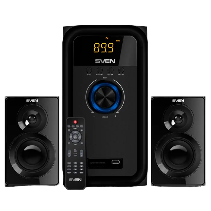 Boxe pentru calculator 2.1 SVEN MS-2051, Negru