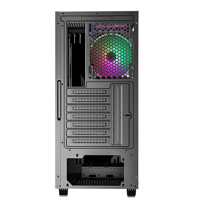 Carcasă PC Gamemax Revolt, Midi-Tower, ATX, Negru