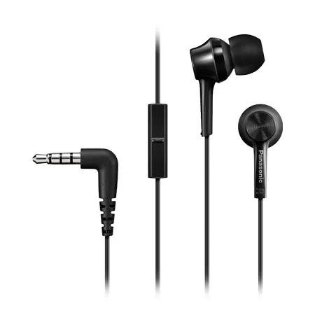 Наушники Panasonic RP-TCM115GC, Чёрный