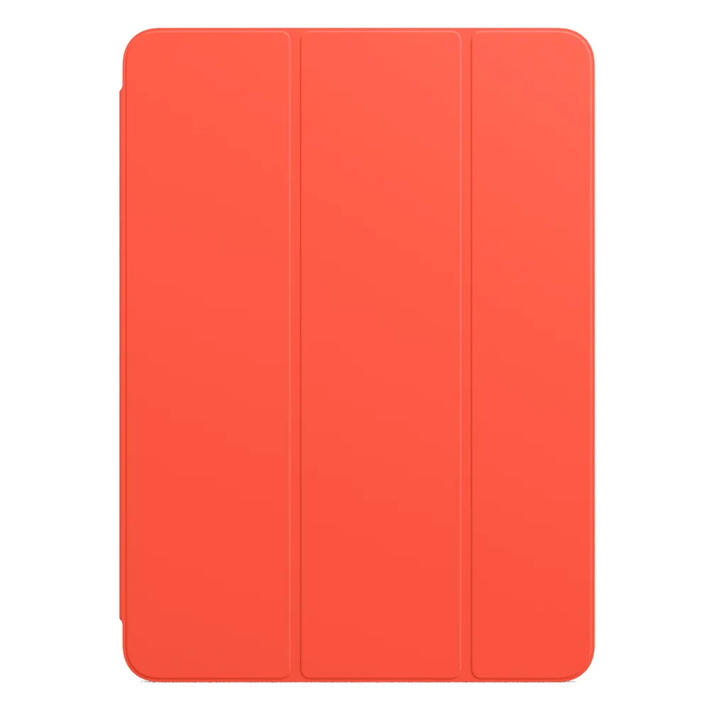 Husă pentru tabletă Apple MJMF3ZMA, 11", Poliuretan, Portocaliu