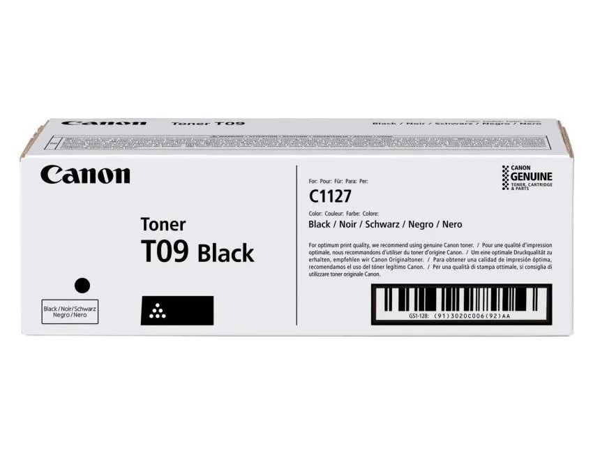 Toner Canon T09, Negru