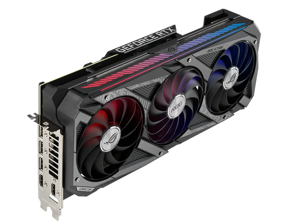 Placă Video ASUS ROG-STRIX-RTX3080-O10G-V2-GAMING, 10GB GDDR6X 320bit