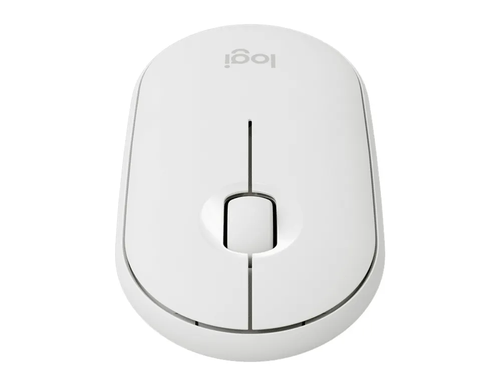 Беcпроводная мышь Logitech M350, Белый