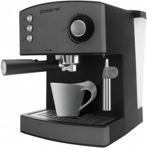 Espressor manual Polaris PCM1527, 850 W, Gri