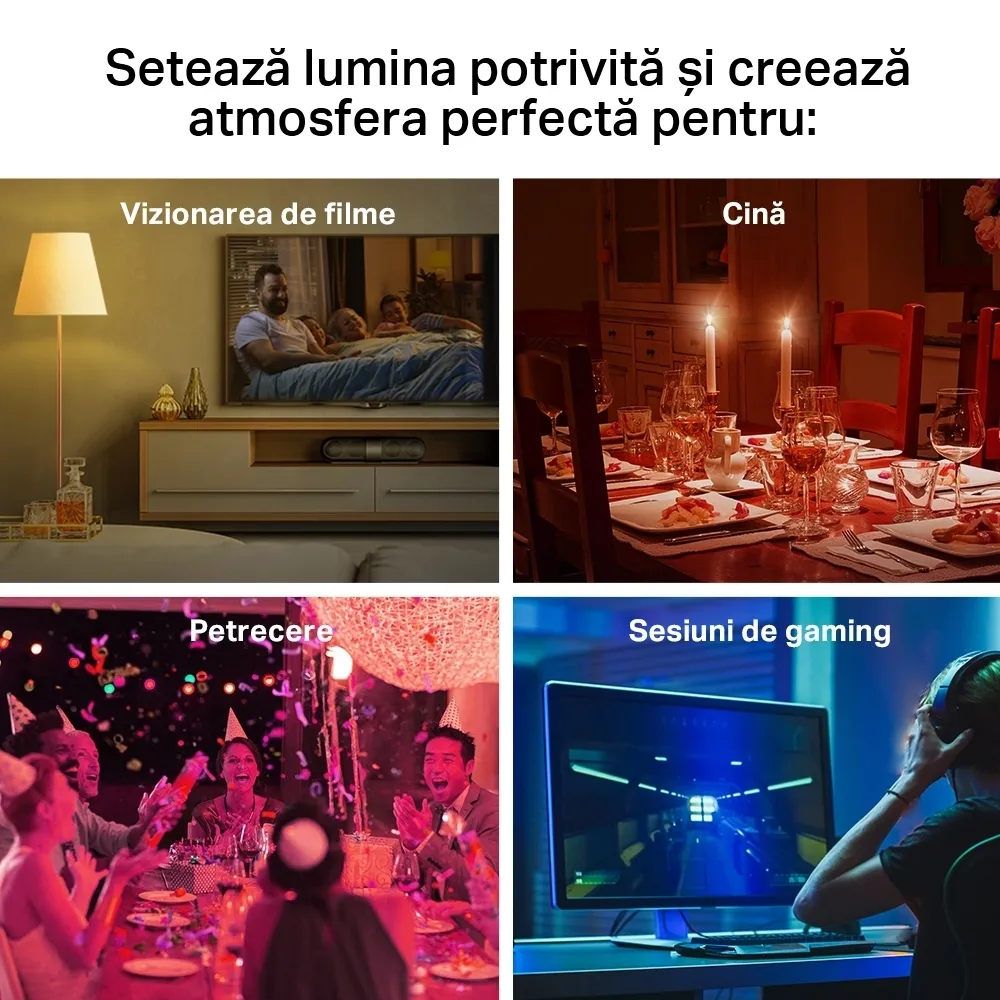 Умная лампочка TP-LINK Tapo L530E, E27, Многоцветная