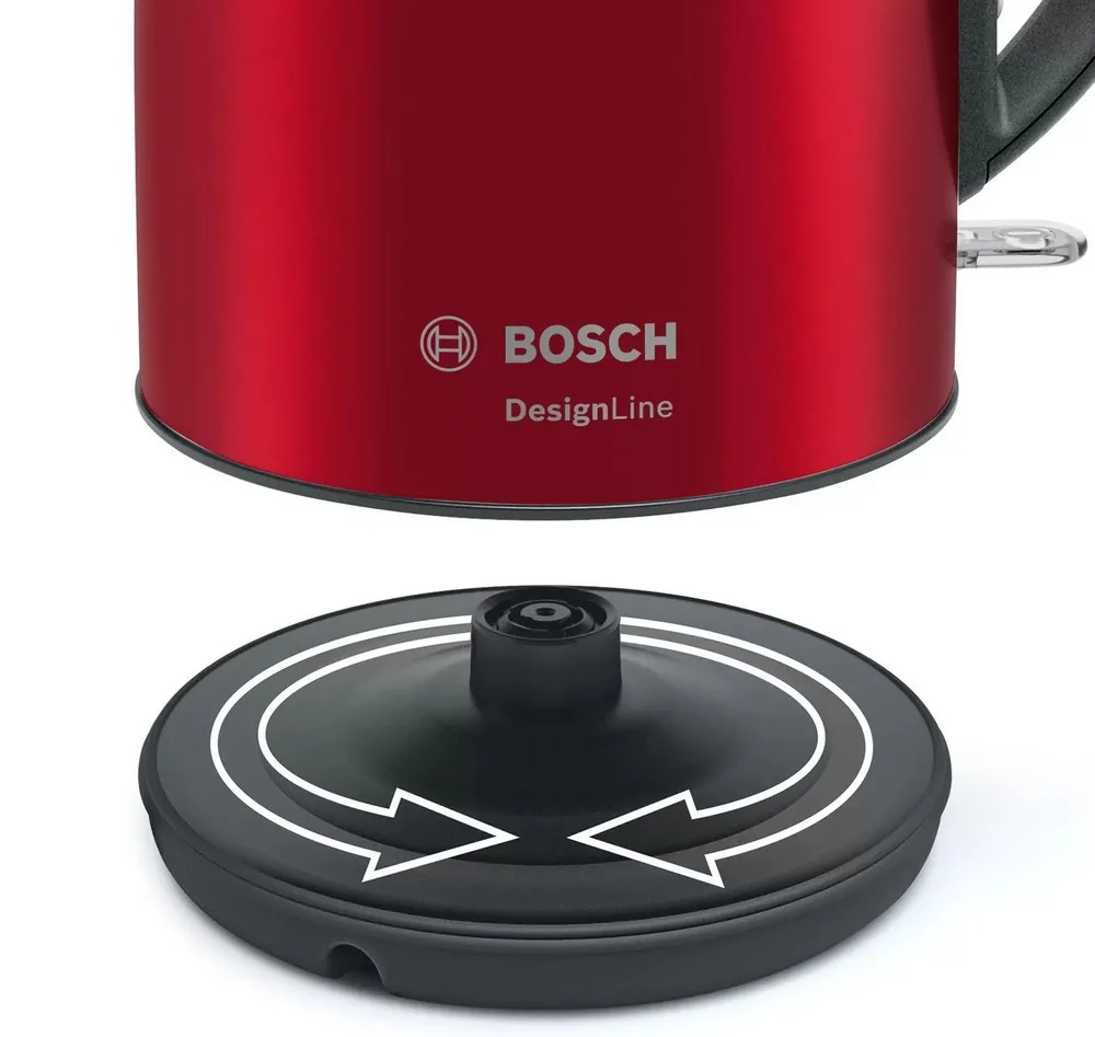 Электрочайник Bosch TWK3P424, Красный