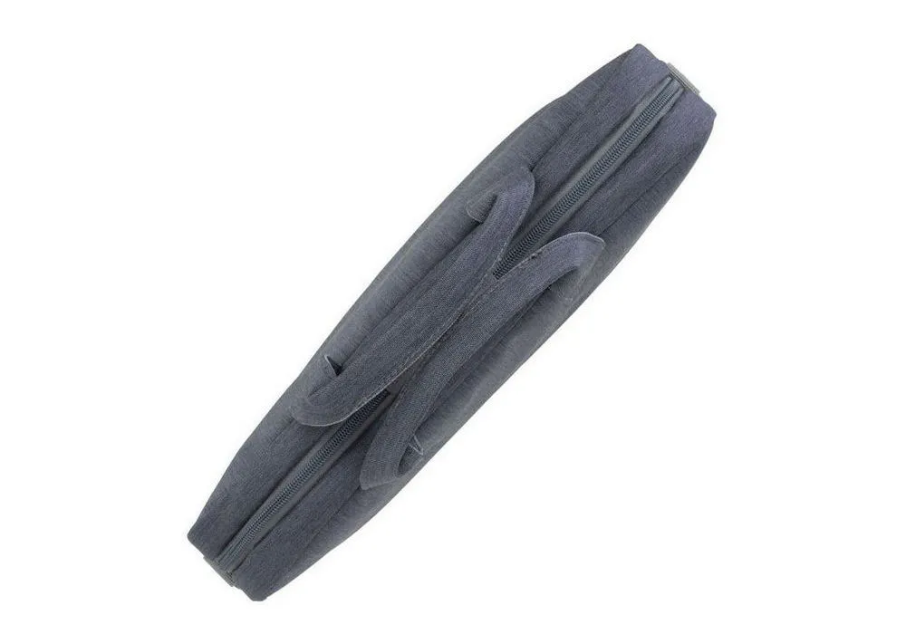 Geantă pentru Laptop RivaCase Prater, 14", Poliester, Gri închis