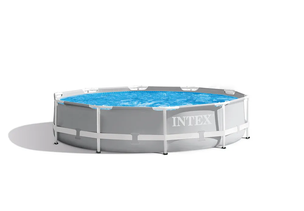 Piscină cu cadru metalic Intex Metal Frame, 4485L, Gri, 26700