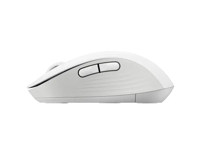 Wireless Mouse Logitech M650 Signature, Optical, 400-4000 dpi, 5 buttons, 1xAA, 2.4GHz/BT, White