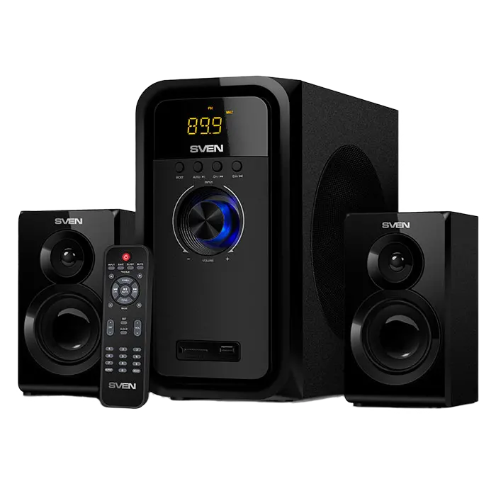 Boxe pentru calculator 2.1 SVEN MS-2051, Negru