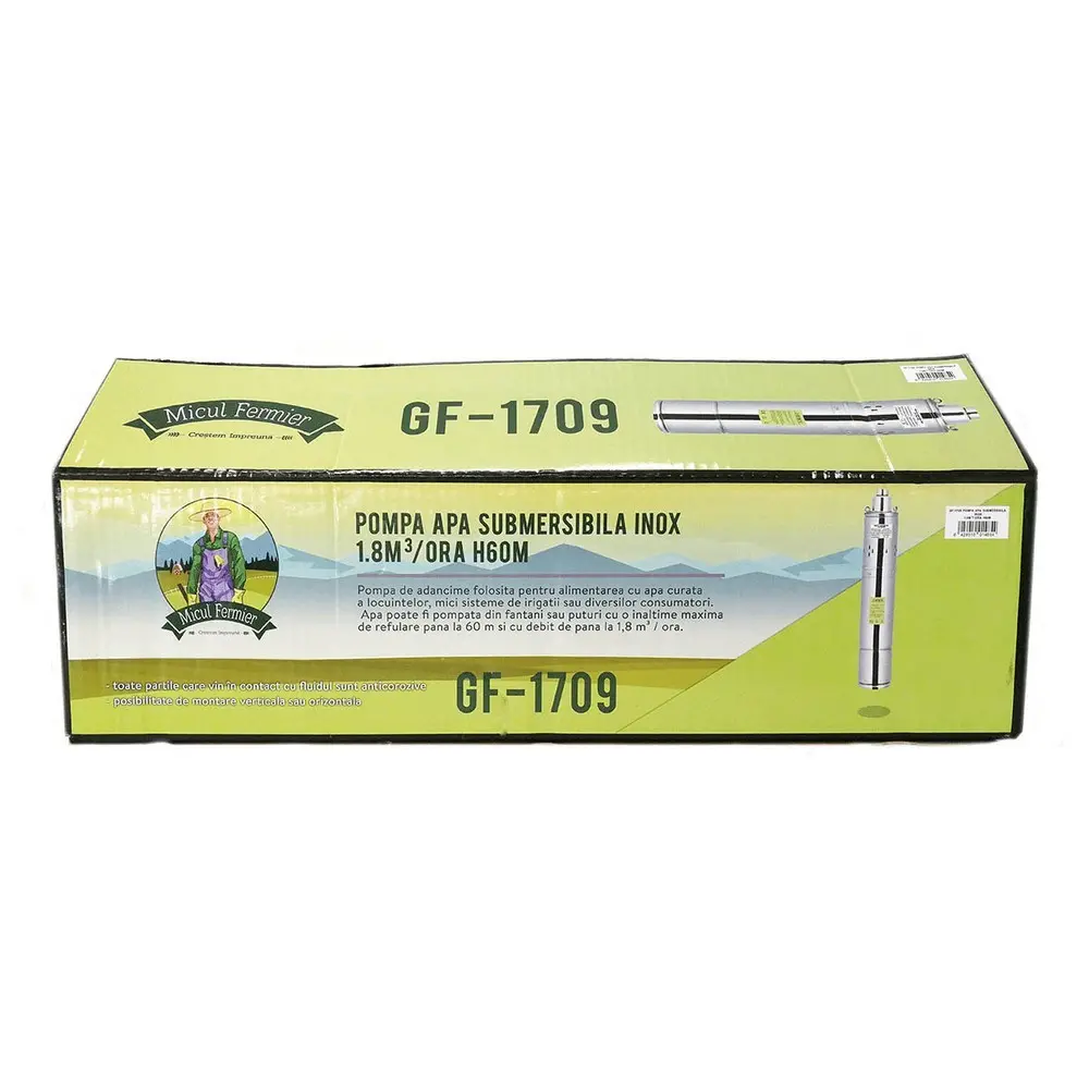 Pompa submersibila Micul Fermier 1.1kW 120m (Tun)