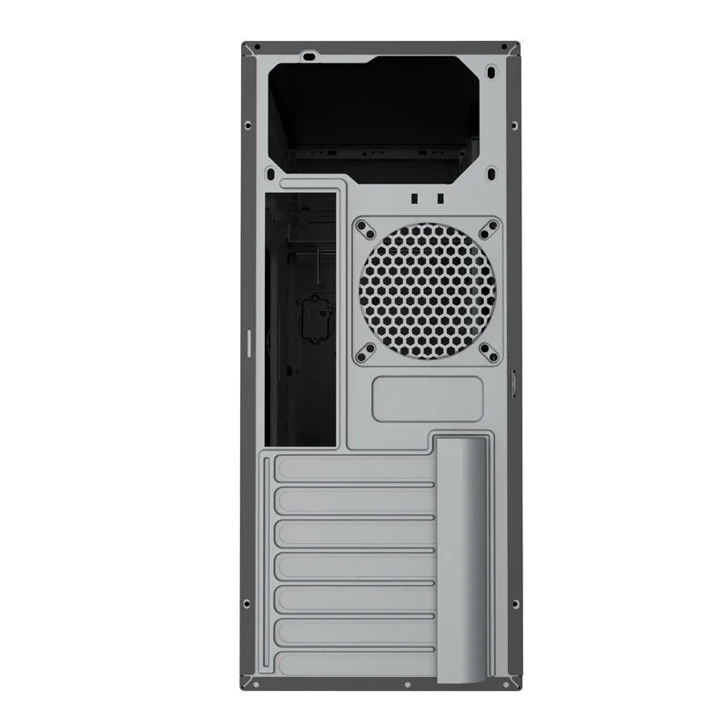 Carcasă PC Sohoo 2809BG, Midi-Tower, ATX, Negru