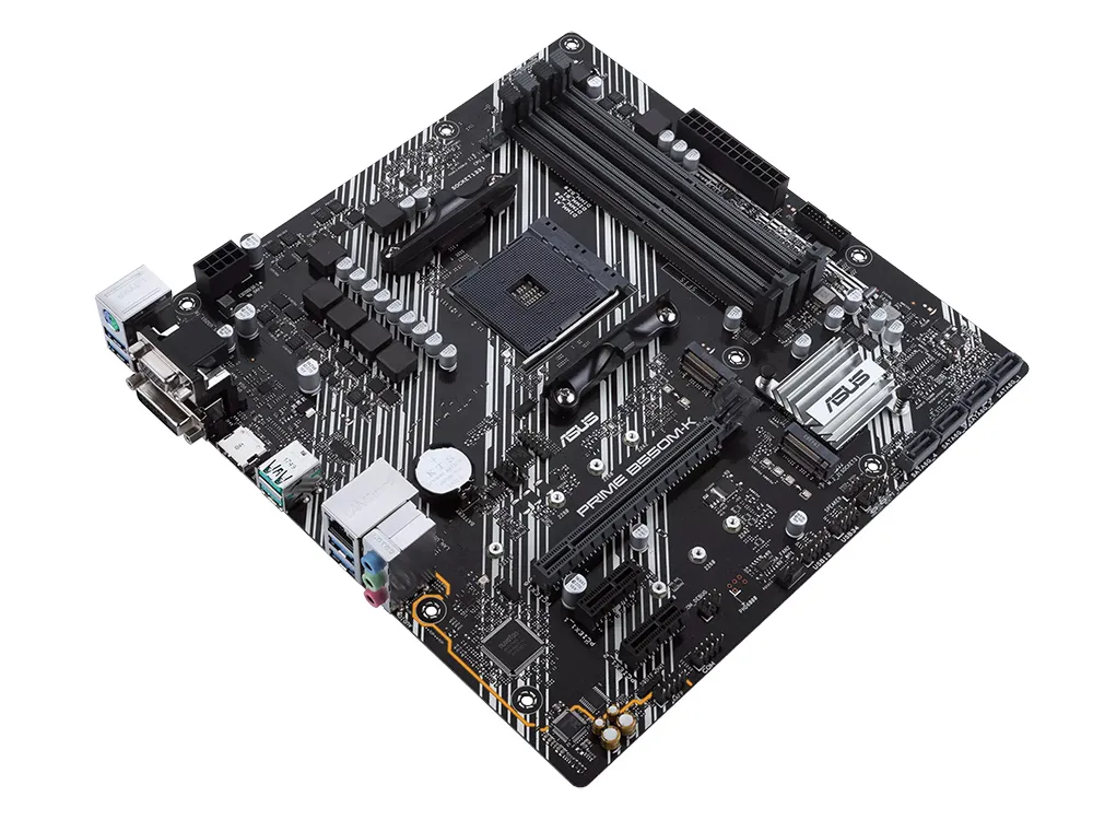 Материнская плата ASUS PRIME B550M-K, AM4, AMD B550, Micro-ATX