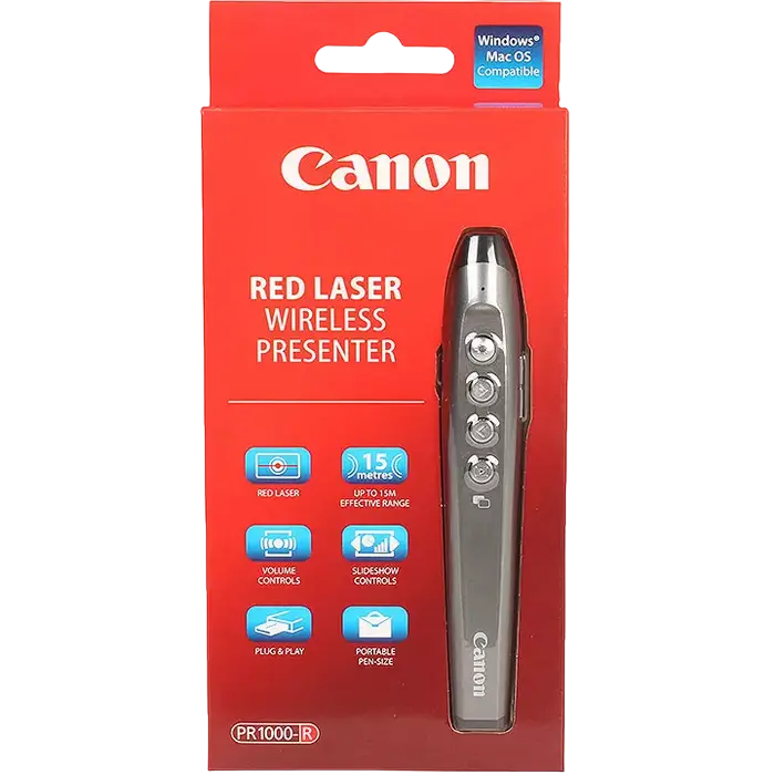 Prezentator Canon PR1000-R, Negru