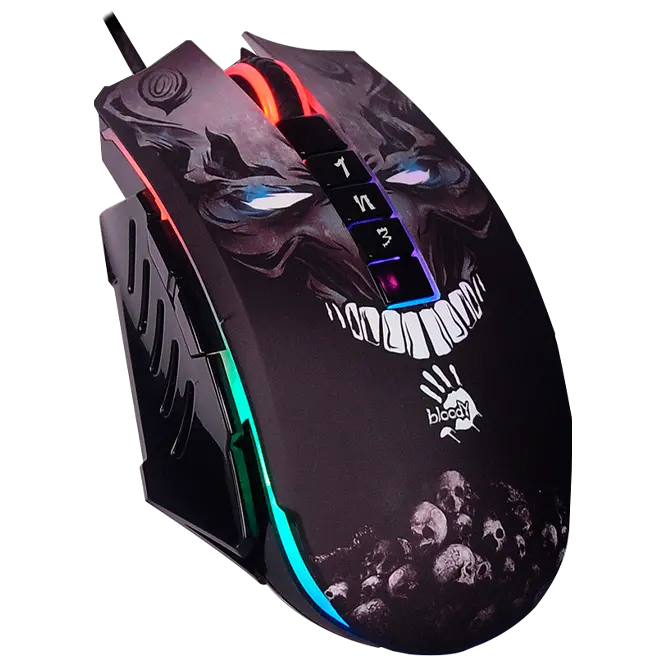 Игровая мышь Bloody P85s, Чёрный