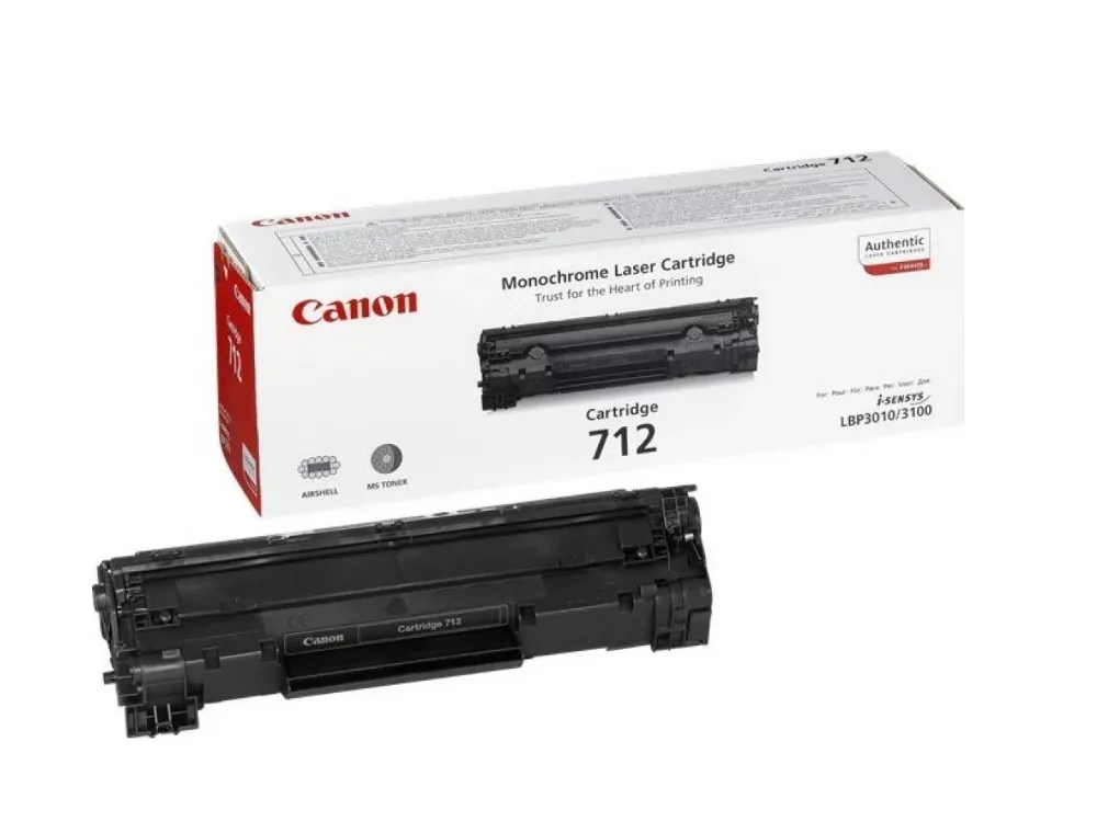 Cartuş Canon 712, Negru