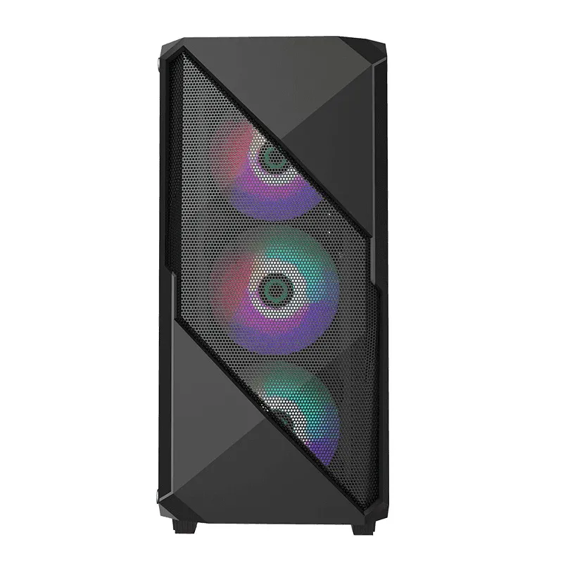 Carcasă PC Gamemax Revolt, Midi-Tower, ATX, Negru