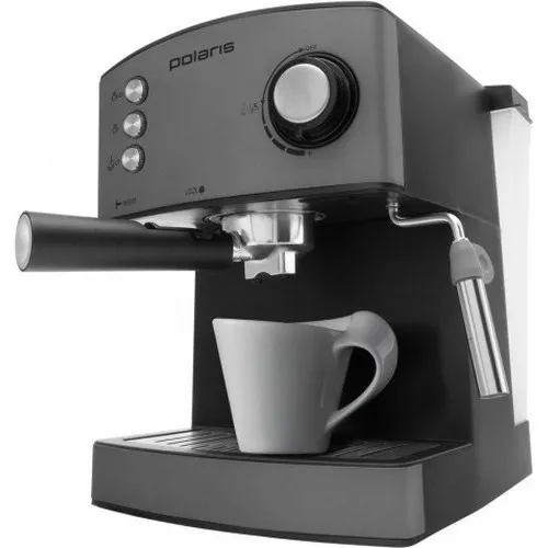 Espressor manual Polaris PCM1527, 850 W, Gri