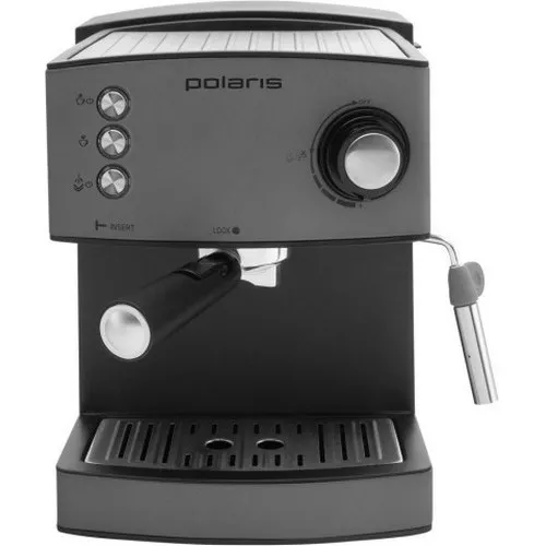 Espressor manual Polaris PCM1527, 850 W, Gri
