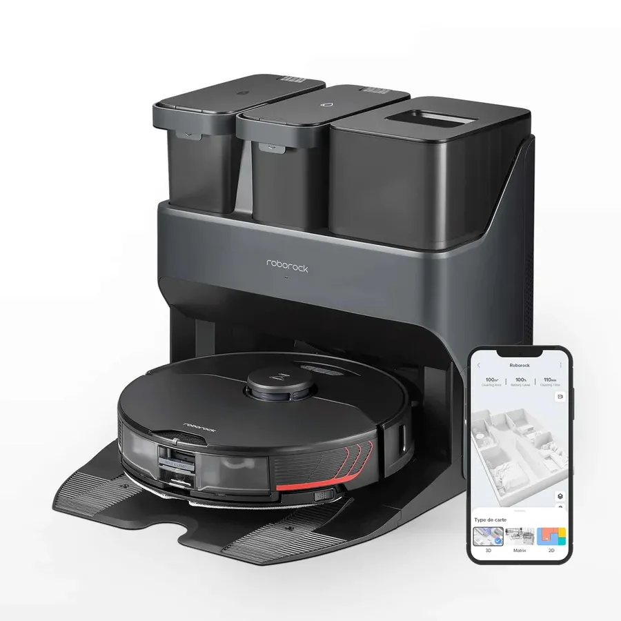 Aspirator Robot Xiaomi S7 Max V Ultra, Negru