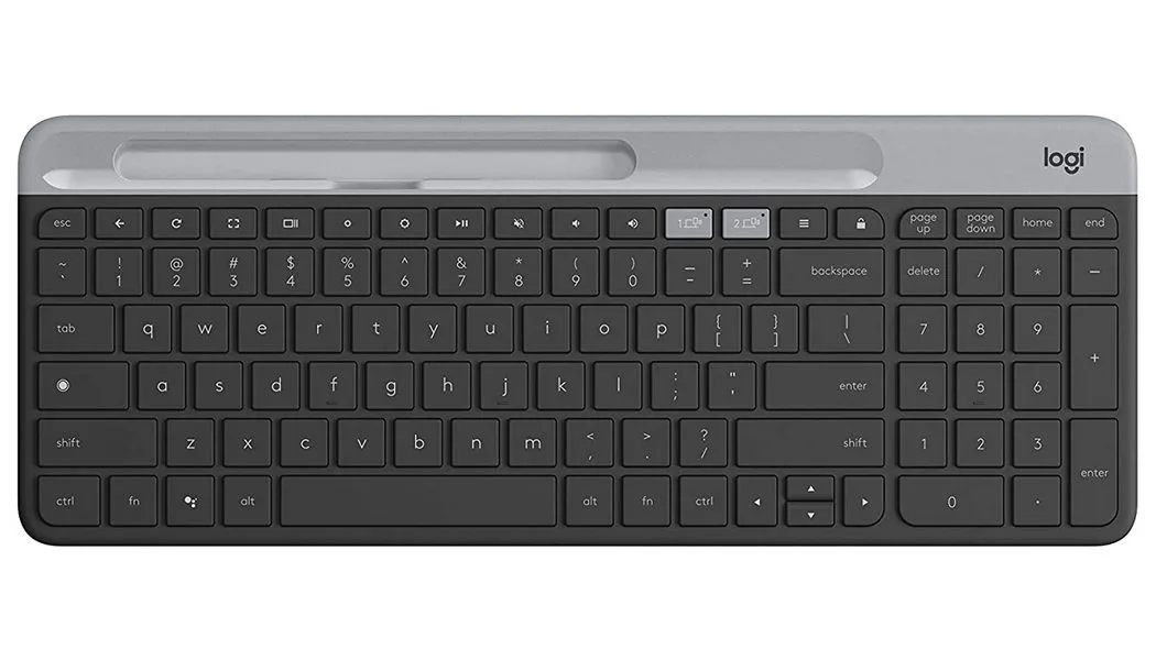 Клавиатура Logitech K580, Беспроводное, Чёрный