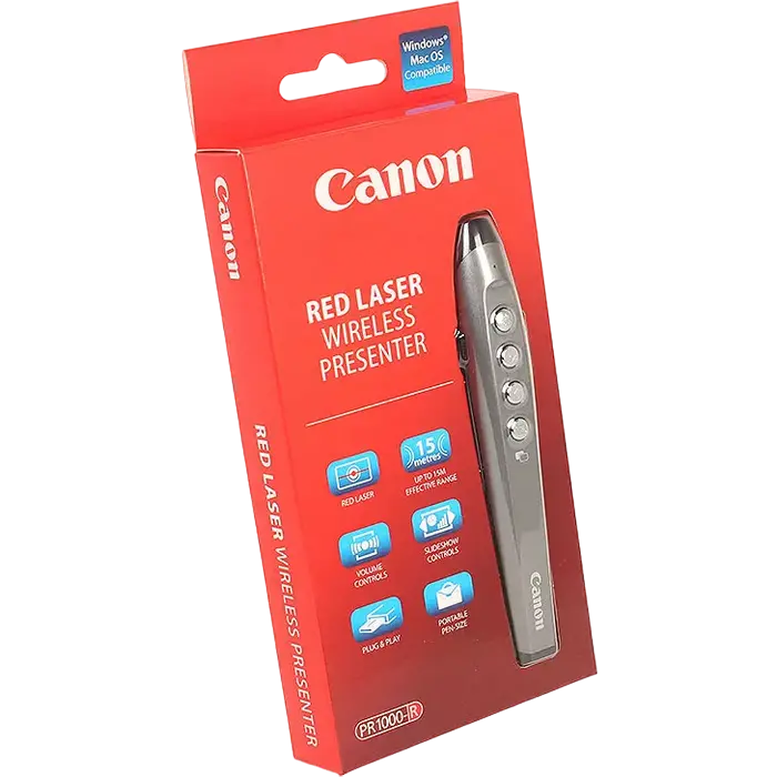 Prezentator Canon PR1000-R, Negru