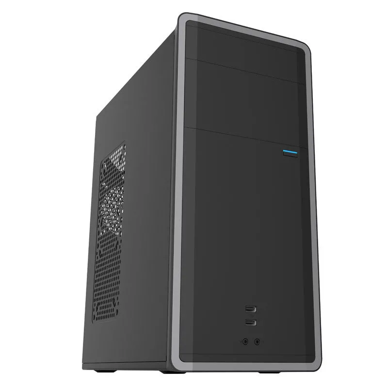 Carcasă PC Sohoo 2809BG, Midi-Tower, ATX, Negru