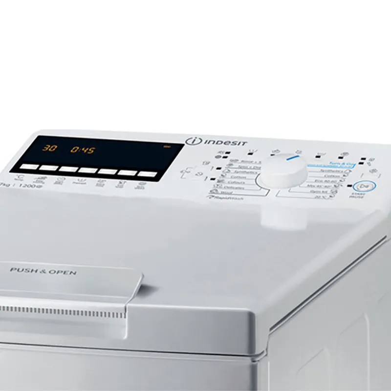 Mașină de spălat Indesit BTW B7220P EU/N, 7kg, Alb