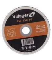 Disc taiere metal Villager 125*1:2 mm
