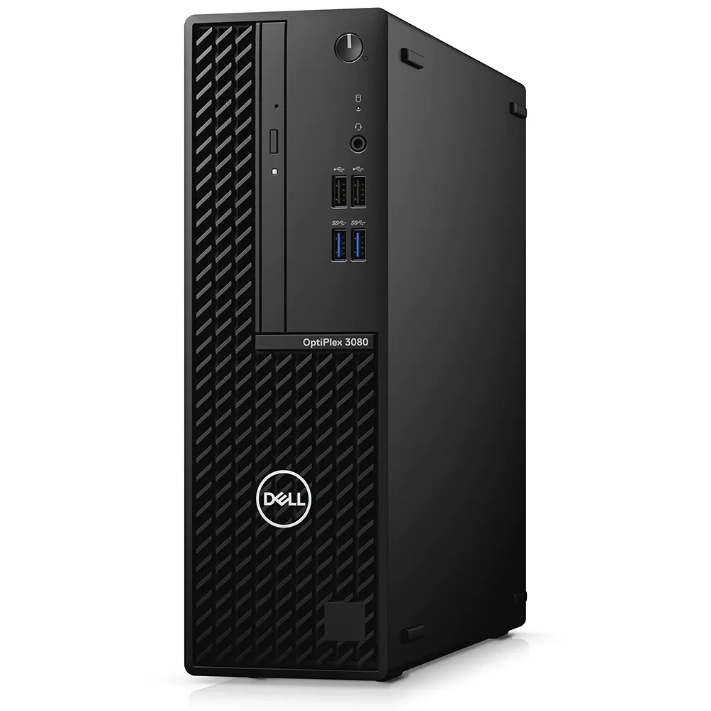 Настольный ПК DELL OptiPlex 3080, SFF, Intel Core i3-10105, 8Гб/256Гб, Intel UHD Graphics 630, Linux Ubuntu