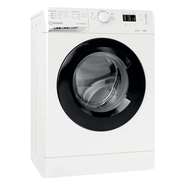 Mașină de spălat Indesit OMTWSA 61053 WK EU, 6kg, Alb