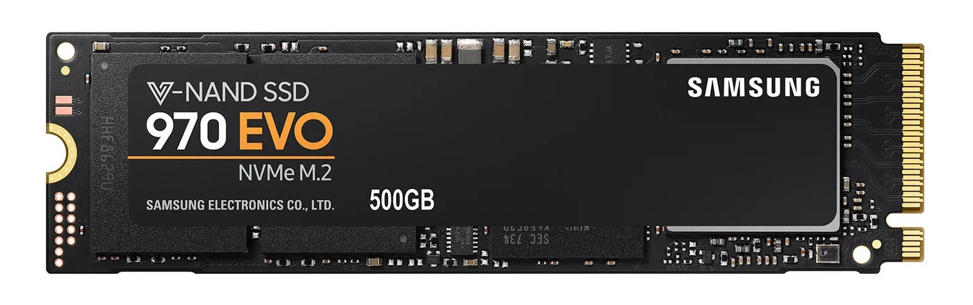 Накопитель SSD Samsung 970 EVO  MZ-V7E500, 500Гб, MZ-V7E500BW