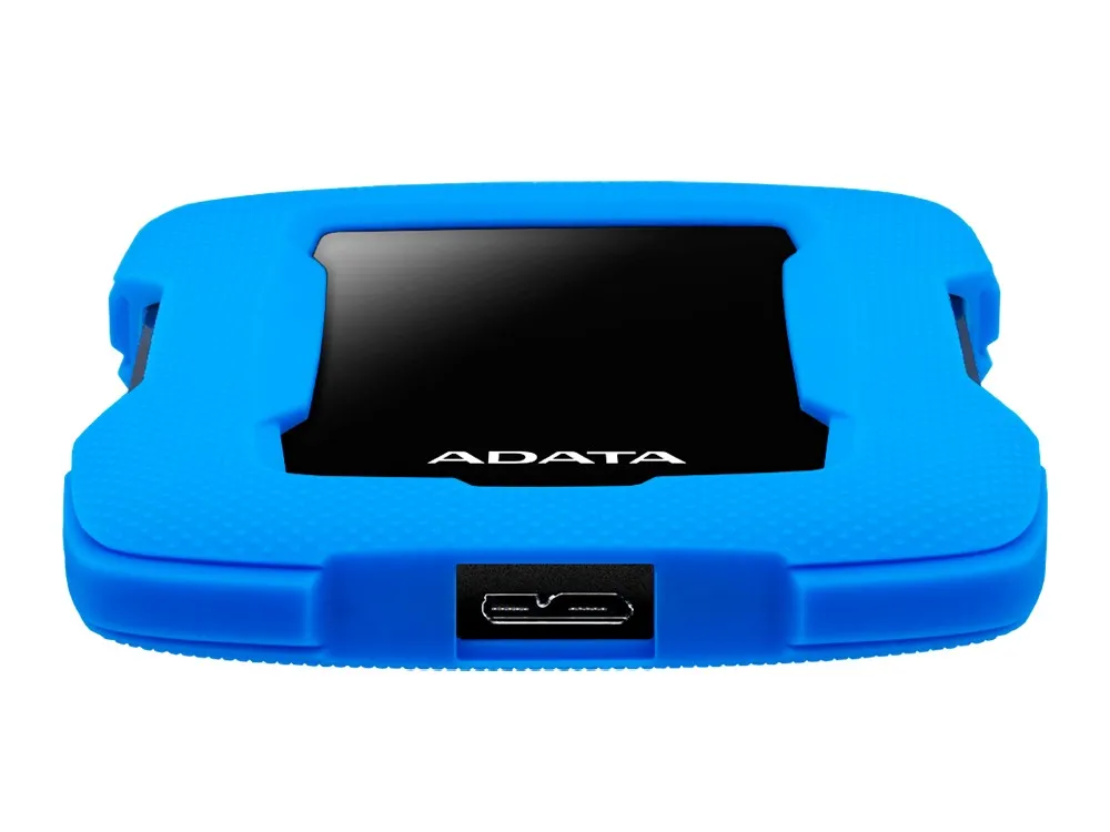 Внешний портативный жесткий диск ADATA HD330, 2 ТБ, Синий (AHD330-2TU31-CBL)