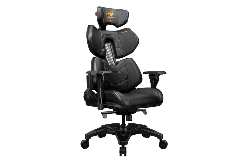 Gaming Chair Cougar Terminator Black, User max load up to 135kg / height 160-195cm
