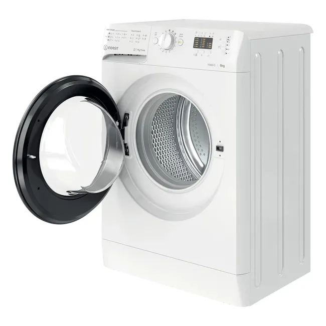 Mașină de spălat Indesit OMTWSA 61053 WK EU, 6kg, Alb