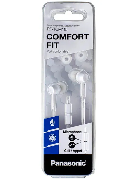 Наушники Panasonic RP-TCM115GC, White