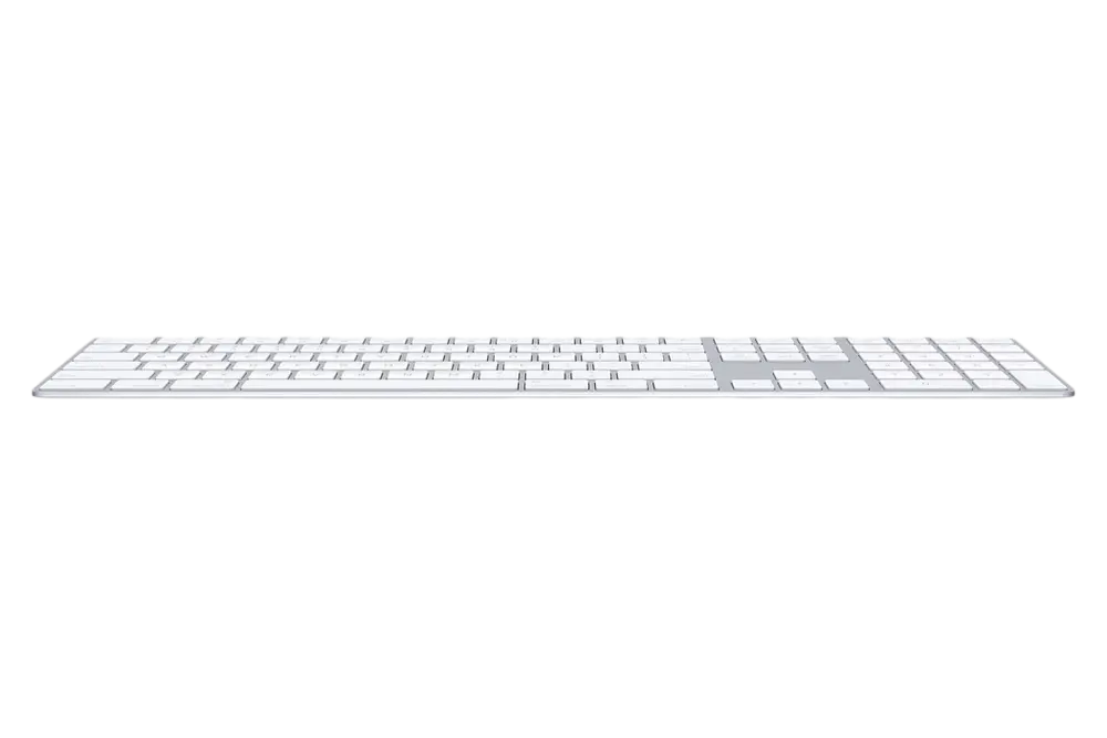 Tastatură Apple Magic Keyboard with Numeric Keypad, Fără fir, Alb