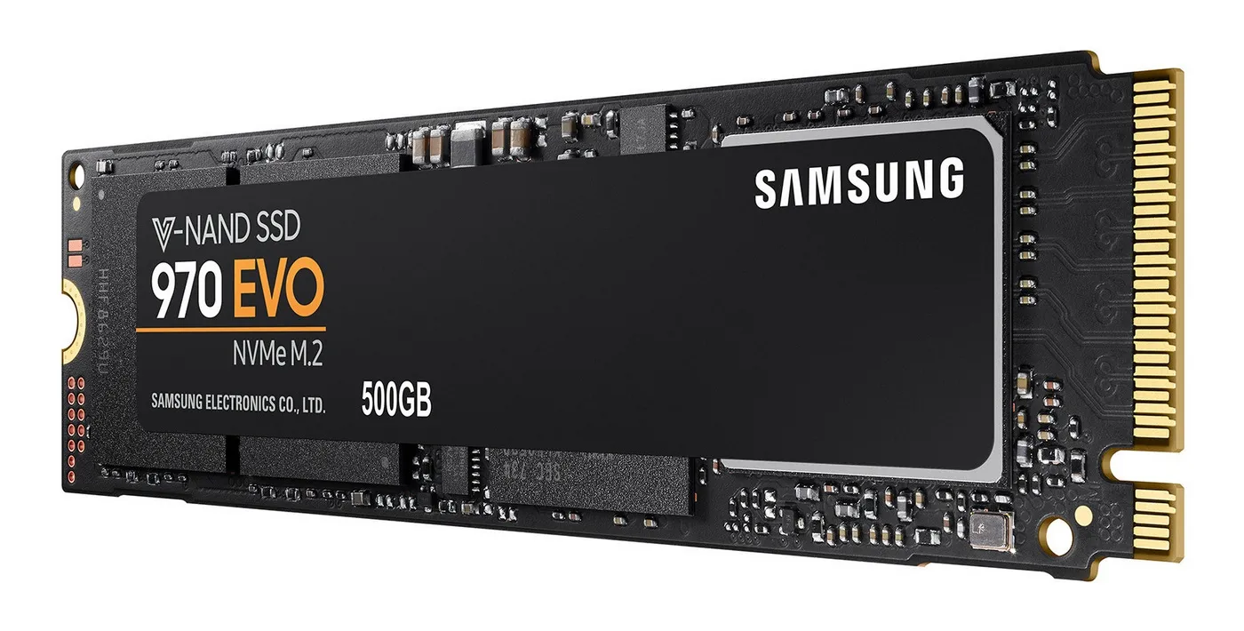 Накопитель SSD Samsung 970 EVO  MZ-V7E500, 500Гб, MZ-V7E500BW