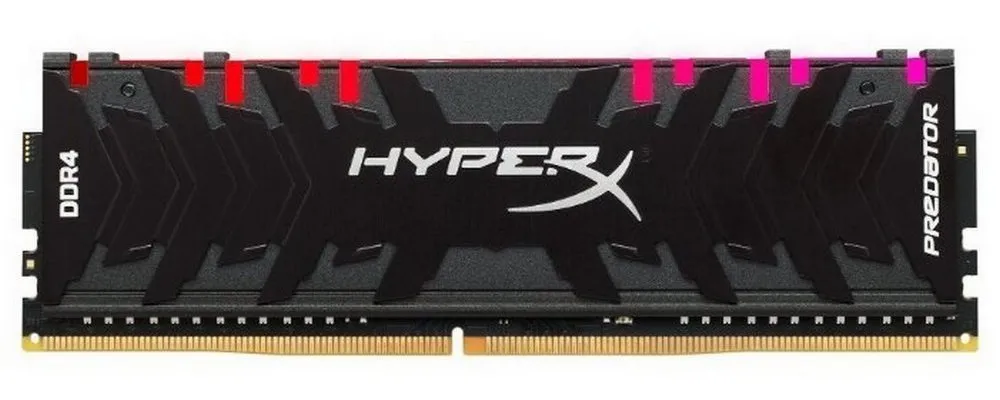 Оперативная память Kingston HyperX Predator RGB, DDR4 SDRAM, 3600 МГц, 8Гб, HX436C17PB4A/8