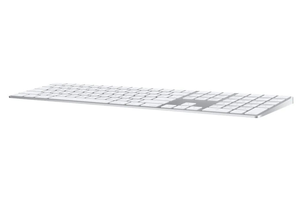 Tastatură Apple Magic Keyboard with Numeric Keypad, Fără fir, Alb