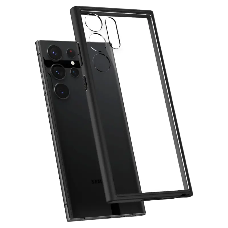 Чехол Spigen Samsung S23 Ultra, Ultra Hybrid, Матовый черный