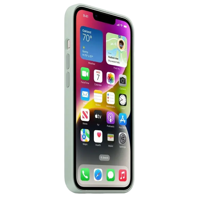 Husă Apple iPhone 14 Plus MagSafe, Olive