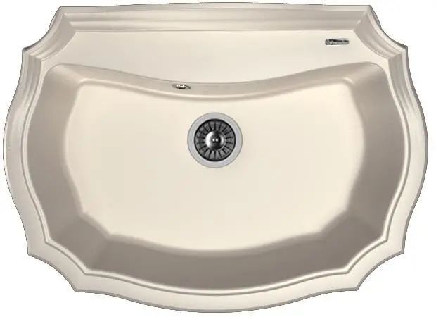 Кухонная мойка из кварца Florentina EMILIYA 770 Jasmin